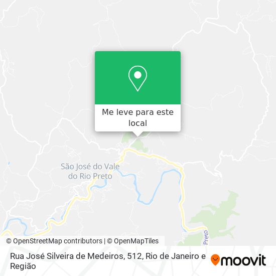 Rua José Silveira de Medeiros, 512 mapa