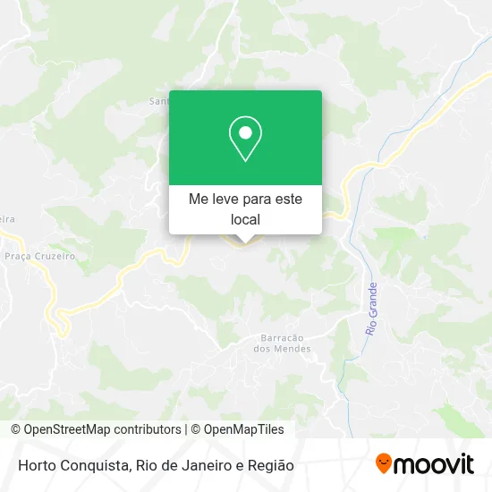 Horto Conquista mapa