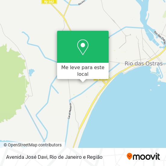 Avenida José Davi mapa