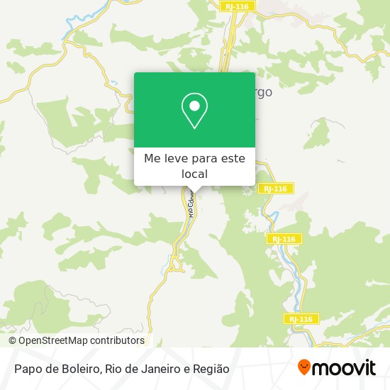 Papo de Boleiro mapa