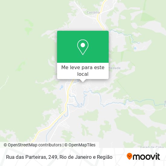 Rua das Parteiras, 249 mapa
