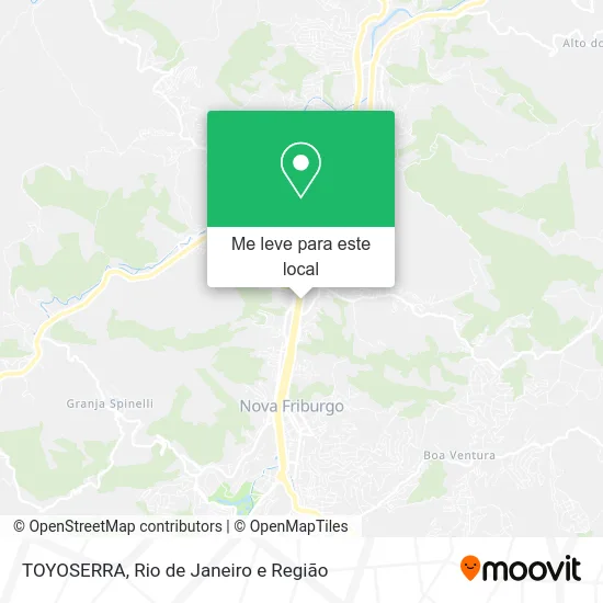 TOYOSERRA mapa