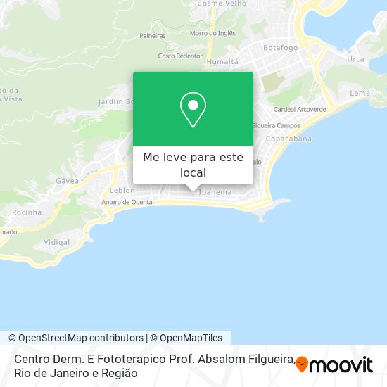Centro Derm. E Fototerapico Prof. Absalom Filgueira mapa