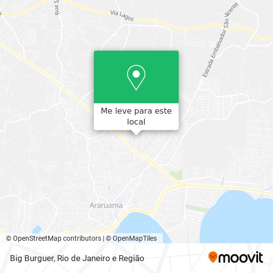 Big Burguer mapa