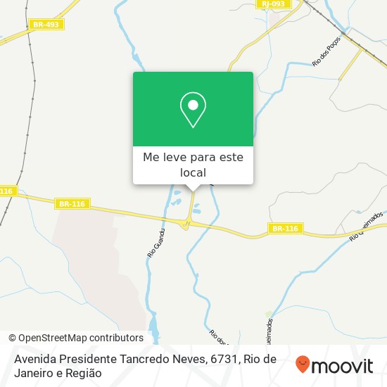 Avenida Presidente Tancredo Neves, 6731 mapa