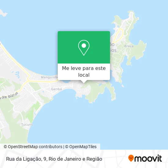 Rua da Ligação, 9 mapa