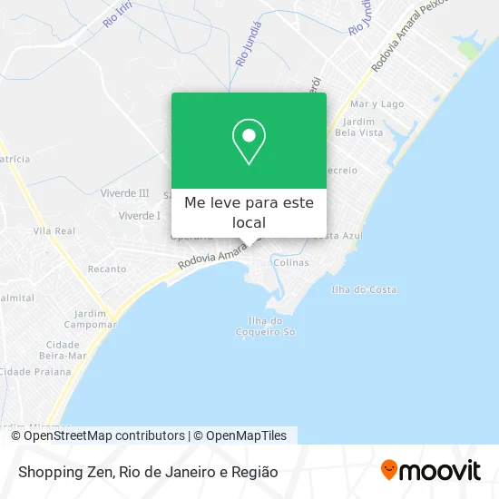 Shopping Zen mapa