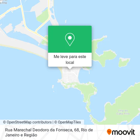 Rua Marechal Deodoro da Fonseca, 68 mapa