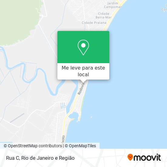Rua C mapa