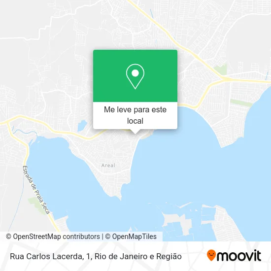 Rua Carlos Lacerda, 1 mapa