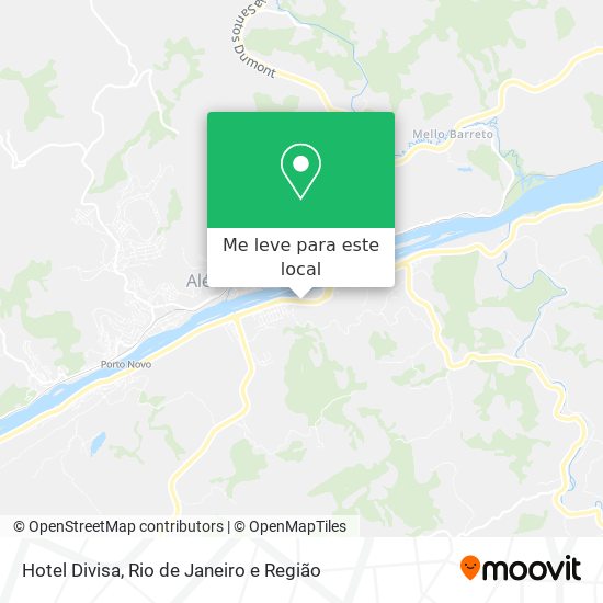 Hotel Divisa mapa