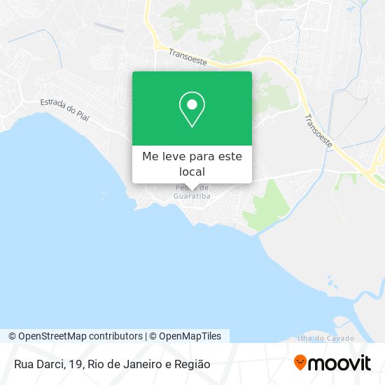 Rua Darci, 19 mapa