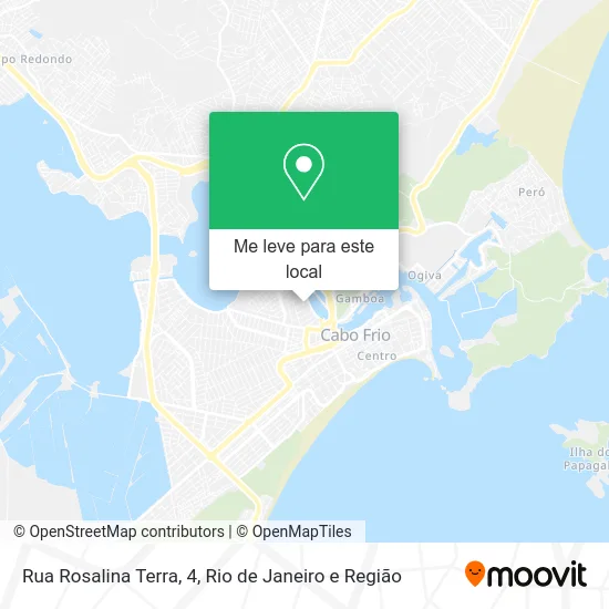 Rua Rosalina Terra, 4 mapa
