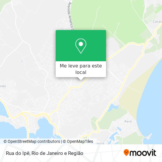 Rua do Ipê mapa