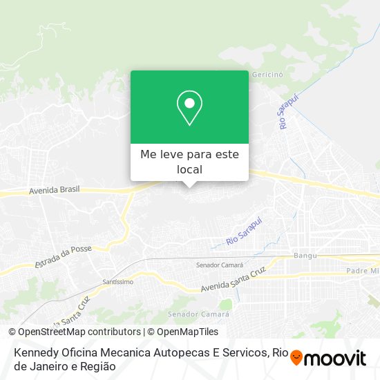 Kennedy Oficina Mecanica Autopecas E Servicos mapa