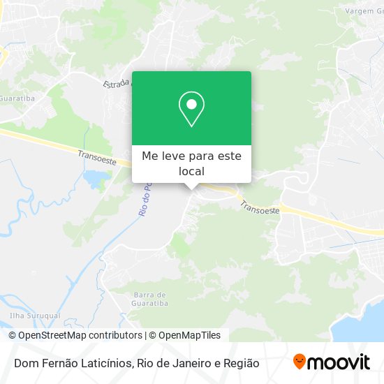 Dom Fernão Laticínios mapa