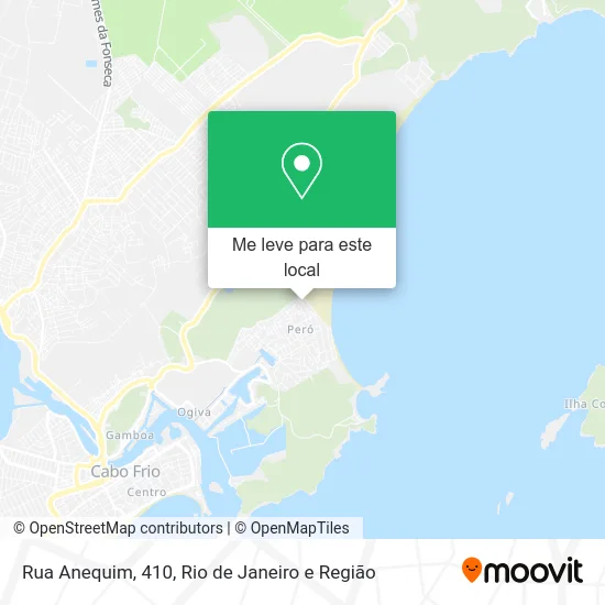 Rua Anequim, 410 mapa