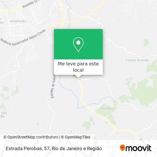 Estrada Perobas, 57 mapa