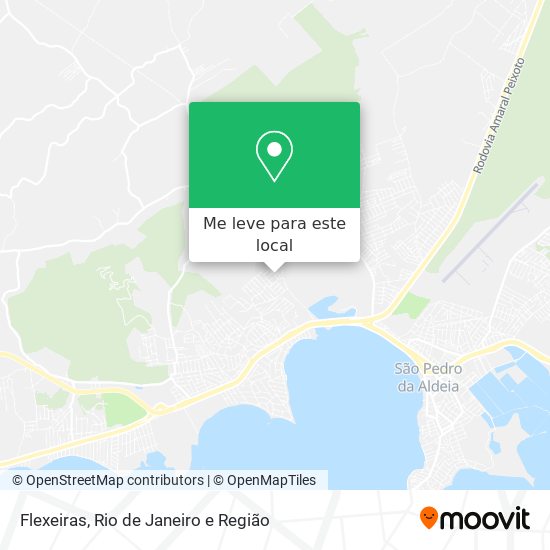 Flexeiras mapa
