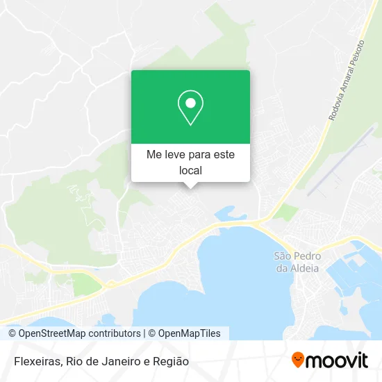 Flexeiras mapa