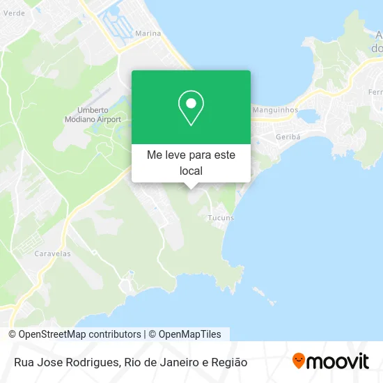 Rua Jose Rodrigues mapa