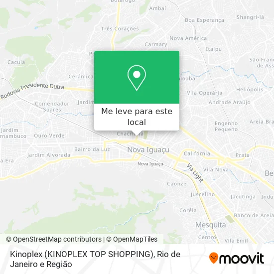 Kinoplex (KINOPLEX TOP SHOPPING) mapa