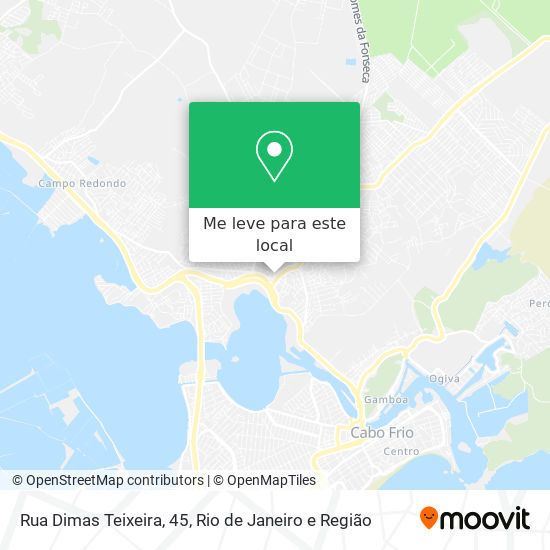 Rua Dimas Teixeira, 45 mapa