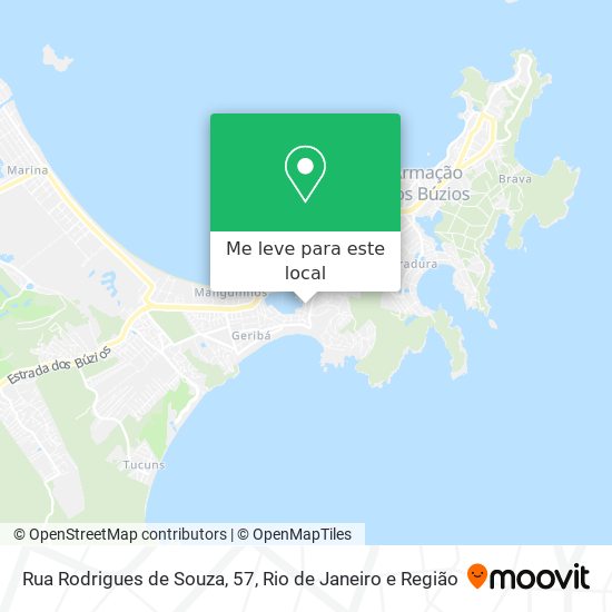 Rua Rodrigues de Souza, 57 mapa