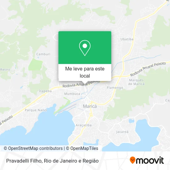 Pravadelli Filho mapa