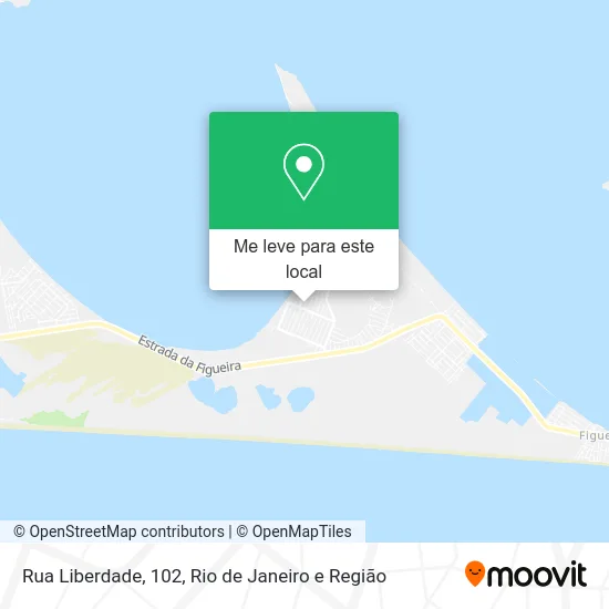 Rua Liberdade, 102 mapa
