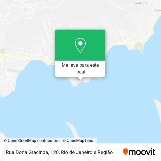 Rua Dona Gracinda, 120 mapa