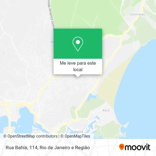 Rua Bahia, 114 mapa