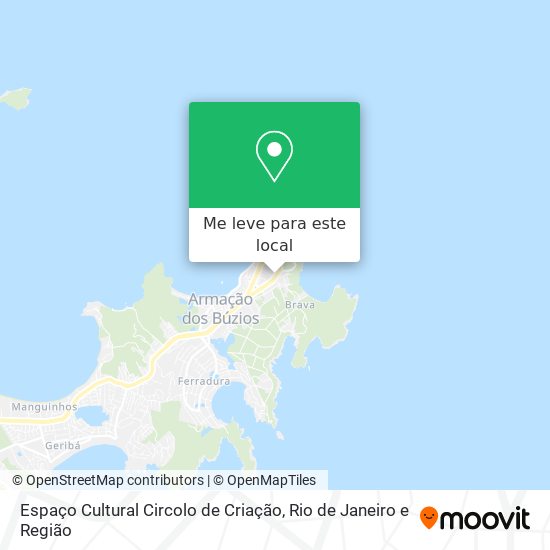 Espaço Cultural Circolo de Criação mapa