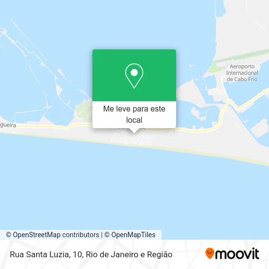 Rua Santa Luzia, 10 mapa