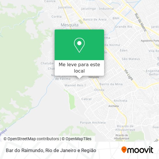 Bar do Raimundo mapa