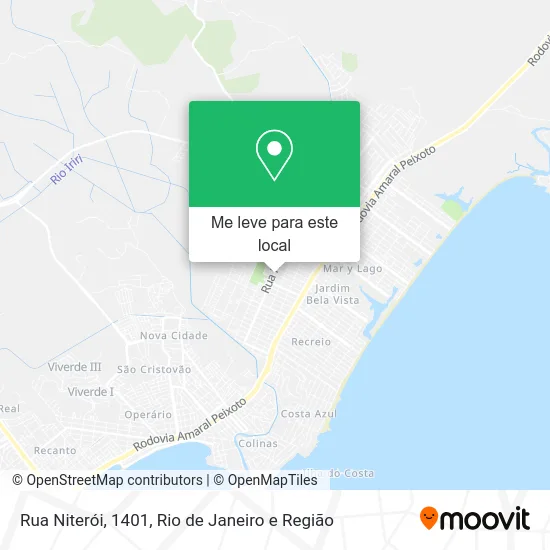 Rua Niterói, 1401 mapa