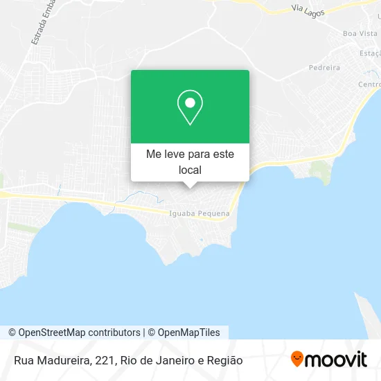 Rua Madureira, 221 mapa