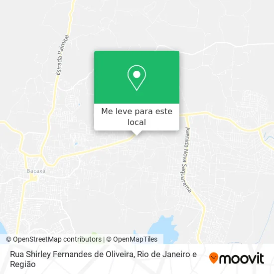 Rua Shirley Fernandes de Oliveira mapa