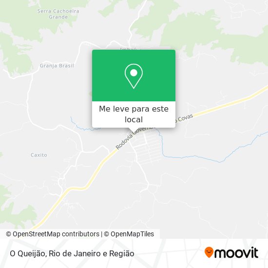 O Queijão mapa