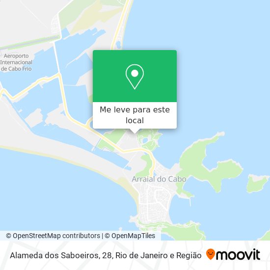 Alameda dos Saboeiros, 28 mapa