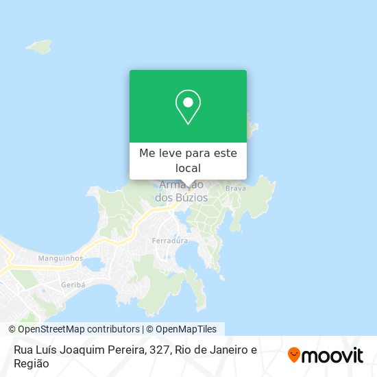 Rua Luís Joaquim Pereira, 327 mapa