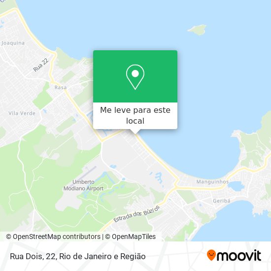 Rua Dois, 22 mapa