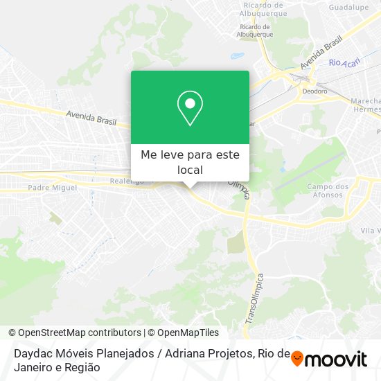 Daydac Móveis Planejados / Adriana Projetos mapa