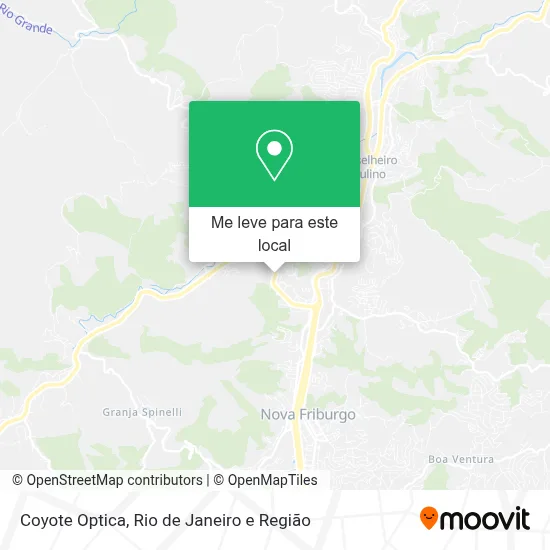 Coyote Optica mapa