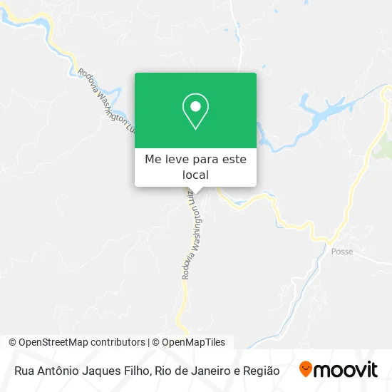 Rua Antônio Jaques Filho mapa