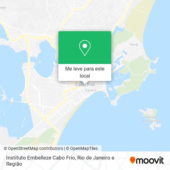 Instituto Embelleze Cabo Frio mapa