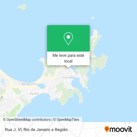 Rua J. VI mapa