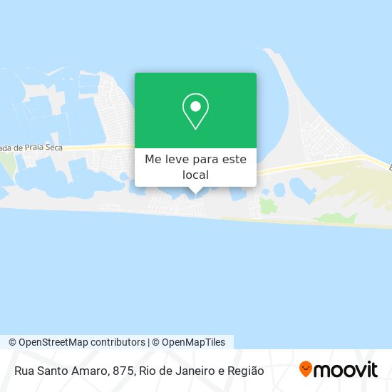 Rua Santo Amaro, 875 mapa
