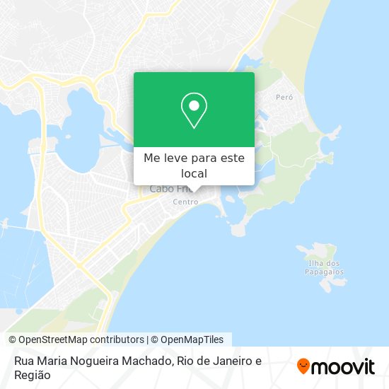 Rua Maria Nogueira Machado mapa
