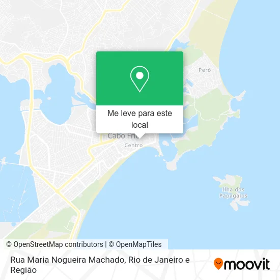 Rua Maria Nogueira Machado mapa